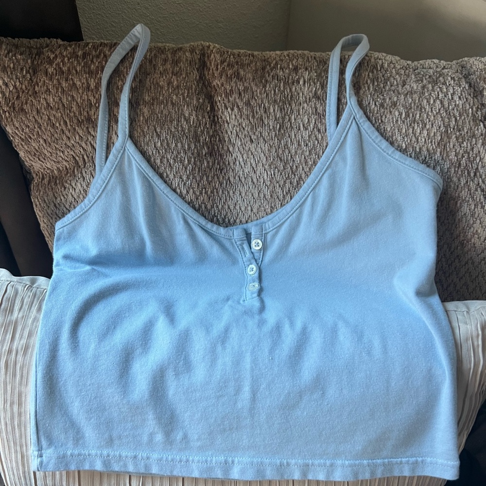John galt blue tank top